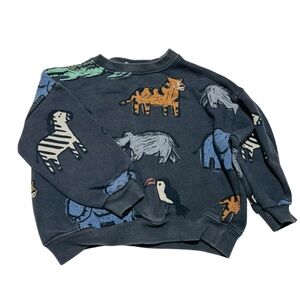 Zara Dark Gray Knit Top